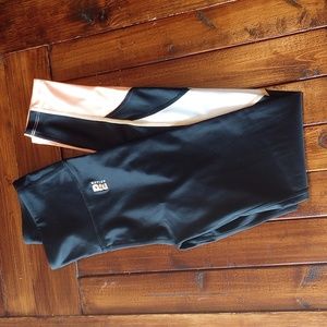 P.E Nation Peach Color Block Leggings